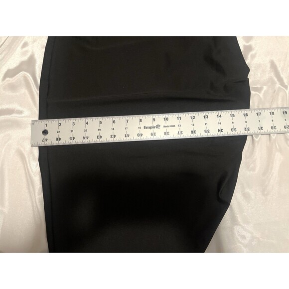 Edgy Whimsigoth Black Ruched Windsor Gothic Dress Extra Small - Picture 12 of 14